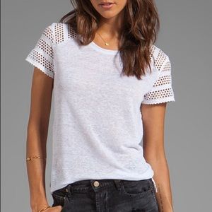 Generation Love Eleni Eyelet Linen Top